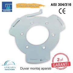 MİDİ-Clicker-INOX Havuz Sualtı Lambası, Kovansız, Reçine Dolgulu, Tek Renkli - 72 LED Turkuvaz - 8 W