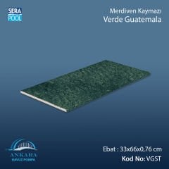 Verde Guatemala 33x66x0,76 cm Merdiven Kaymazı