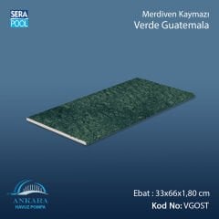 Verde Guatemala 33x66x1,80 cm Merdiven Kaymazı