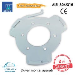 MİDİ-Clicker-INOX Havuz Sualtı Lambası, Kovansız, Reçine Dolgulu, Tek Renkli - 72 LED Kırmızı - 8 W