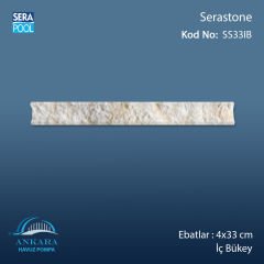 Serastone 4x33 cm İç Bükey