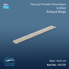 Antique Beige 4x33 cm İç Bükey