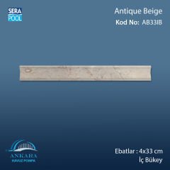 Antique Beige 4x33 cm İç Bükey