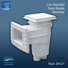 Lüx Standart Ağızlı Skimmerler - Lüks Standart Kare Kapak Skimmer