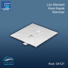 Lüx Standart Ağızlı Skimmerler - Lüks Standart Kare Kapak Skimmer