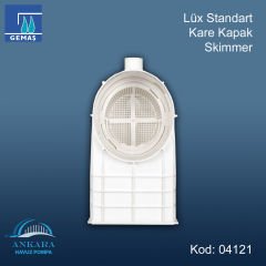 Lüx Standart Ağızlı Skimmerler - Lüks Standart Kare Kapak Skimmer