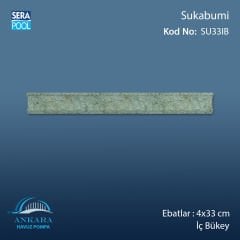 Sukabumi 4x33 cm İç Bükey