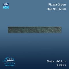 Piazza Green 4x33 cm İç Bükey