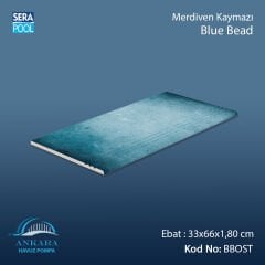 Blue Bead 33x66x1,80 cm Merdiven Kaymazı