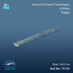 Tropic 4x33 cm İç Bükey