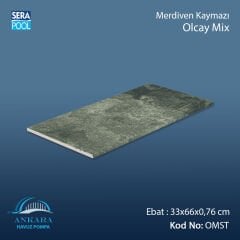 Olcay Mix 33x66x0,76 cm Merdiven Kaymazı