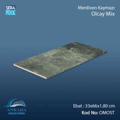 Olcay Mix 33x66x1,80 cm Merdiven Kaymazı