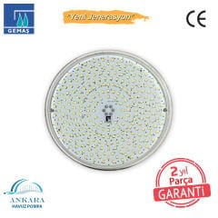 “SlimLED” Havuz Sualtı Aydınlatma Ampulü - Değişim Kiti. 81 LED, Tek Renkli Gün Işığı