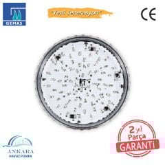 “ECOSlimLED” Havuz Sualtı Aydınlatma Ampulü - Değişim Kiti. 72 SMD LED, Tek Renkli Beyaz