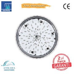 “ECOSlimLED” Havuz Sualtı Aydınlatma Ampulü - Değişim Kiti. 72 SMD LED, Tek Renkli Günışığı