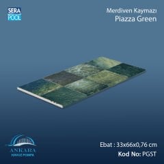 Piazza Green 33x66x0,76 cm Merdiven Kaymazı