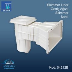 Geniş Ağızlı Skimmer - Skimmer Liner Geniş Ağız Sarılı