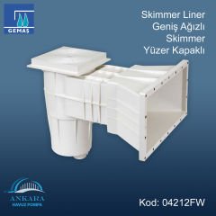 Geniş Ağızlı Skimmer - Skimmer Liner Geniş Ağızlı Yüzer Kapaklı