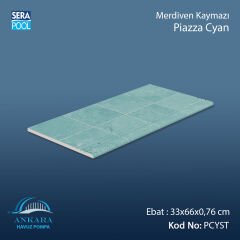 Piazza Cyan 33x66x0,76 cm Merdiven Kaymazı