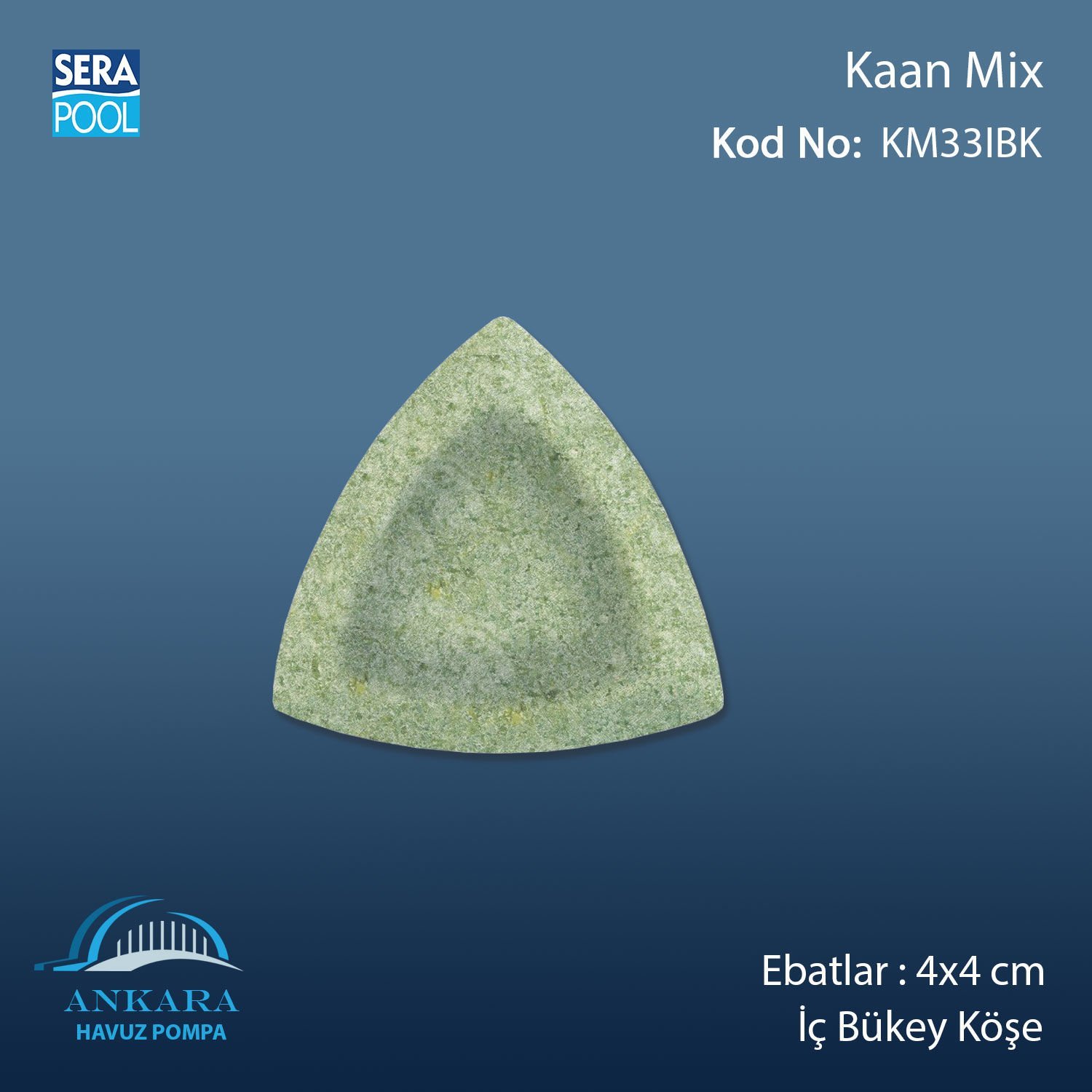 Kaan Mix 4x4 cm İç Bükey Köşe