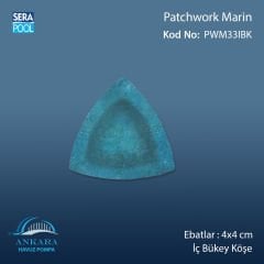 Patchwork Marin 4x4 cm İç Bükey Köşe