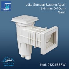 Lüks Standart Uzatma Ağızlı (+10 cm) Skimmer - Lüks Standart Uzatma Ağızlı Sarılı