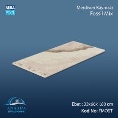 Fossil Mix 33x66x1,80 cm Merdiven Kaymazı