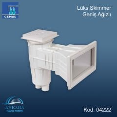 Lüx Geniş Ağızlı Skimmer - Lüks Skimmer Liner Geniş Ağızlı