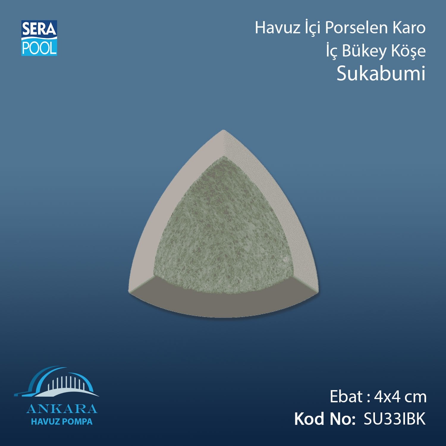 Sukabumi 4x4 cm İç Bükey Köşe