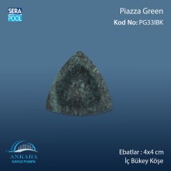 Piazza Green 4x4 cm İç Bükey Köşe