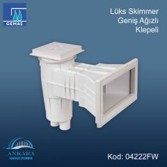 Lüx Geniş Ağızlı Skimmer - Lüks Skimmer Liner Geniş Ağızlı Klepeli