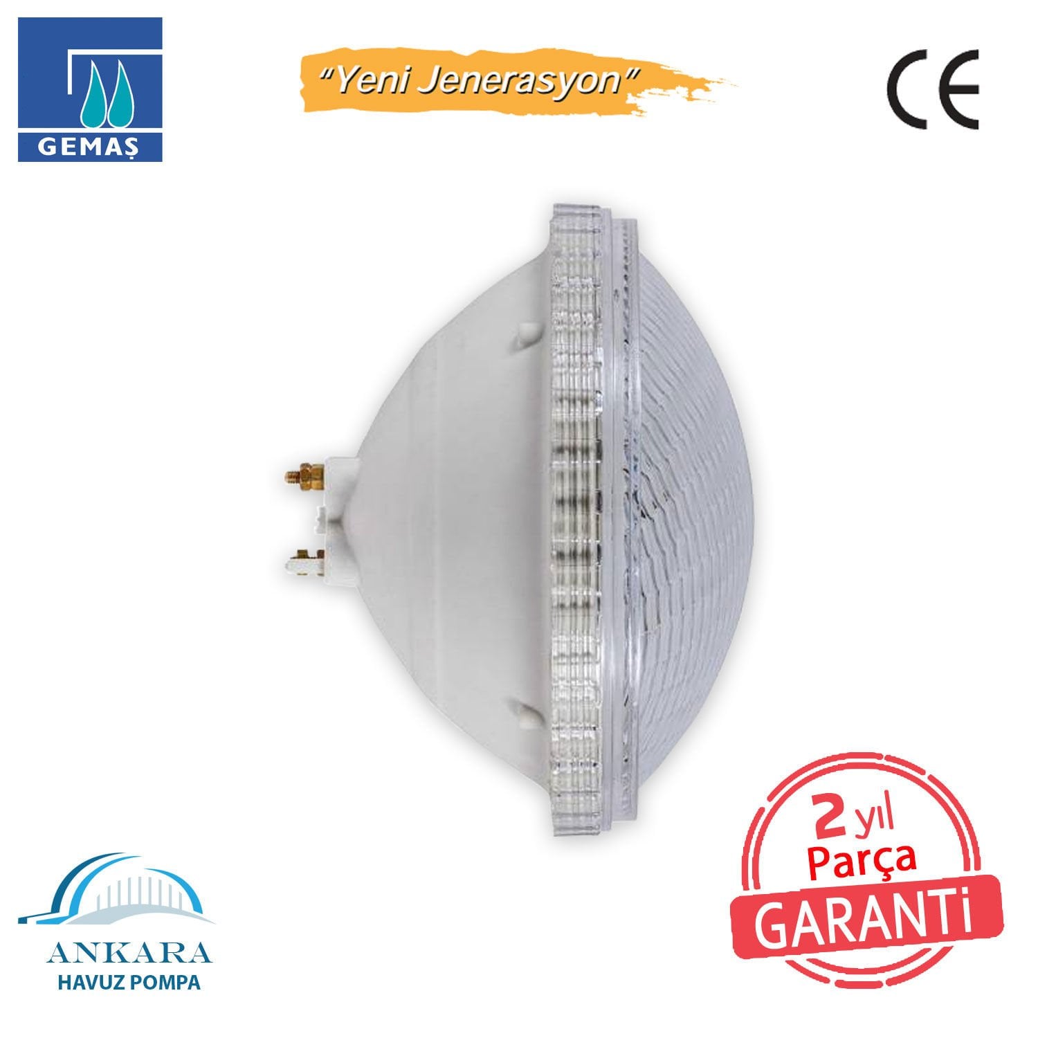 OSRAM Tek Renkli PAR56 9 Power LED’li Ampul Gün Işığı