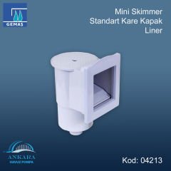 Mini Skimmerler - Skimmer Standart Kare Kapak Liner-Mini