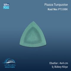 Piazza Turquoise 4x4 cm İç Bükey Köşe