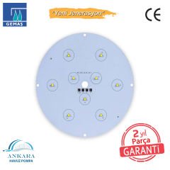 OSRAM Tek Renkli PAR56 9 Power LED’li Ampul Yeşil