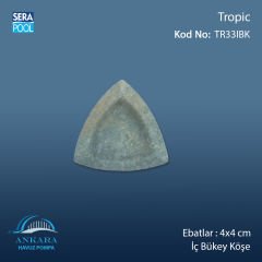 Tropic 4x4 cm İç Bükey Köşe
