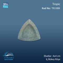 Tropic 4x4 cm İç Bükey Köşe