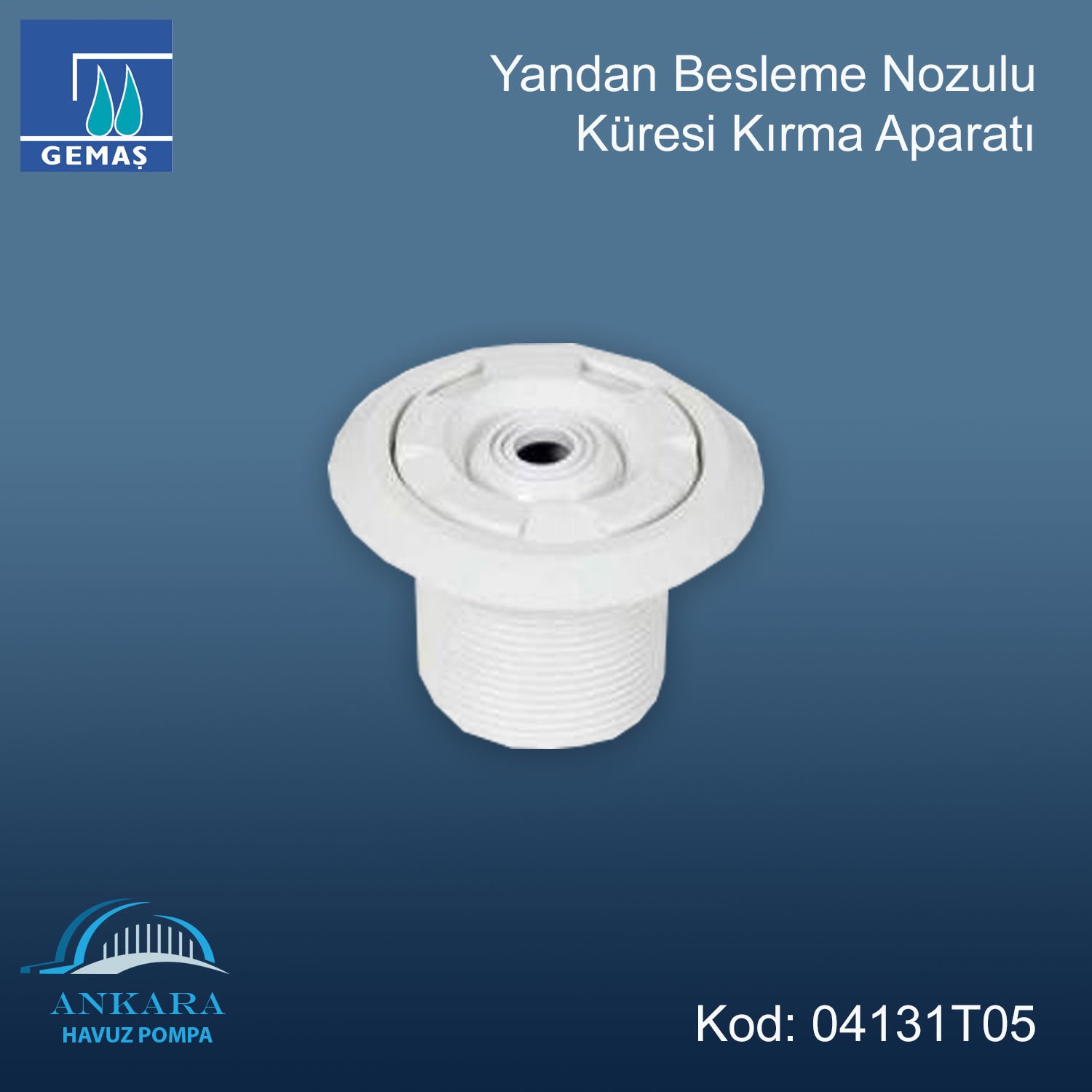 Yandan Besleme Nozulu - Yandan besleme nozulu küresi kırma aparatı