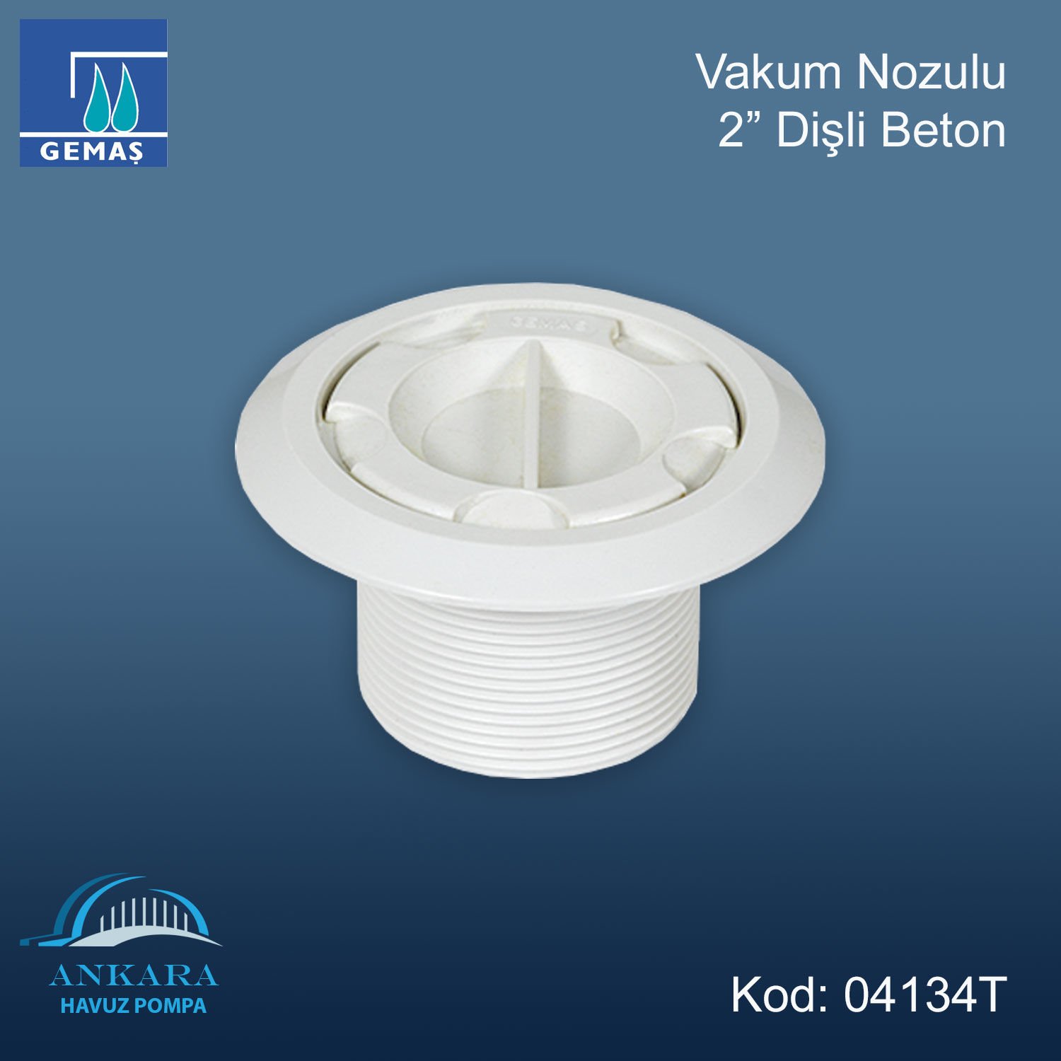 Vakum Nozulu - Vakum Nozulu 2'' Disli - Beton*