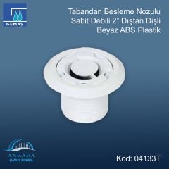 Tabandan Besleme Nozulu - Sabit Debili - Tabandan Besleme Nozulu Sabit Debili 2'' Dış Dişli*