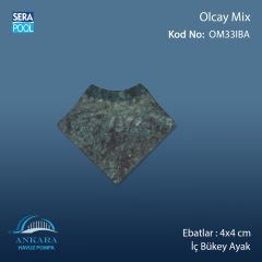 Olcay Mix 4x4 cm İç Bükey Ayak