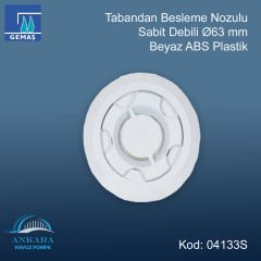 Tabandan Besleme Nozulu - Sabit Debili - Tabandan Besleme Nozulu Sabit Debili Ø63Mm*