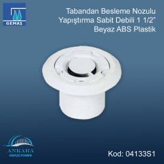 Tabandan Besleme Nozulu - Sabit Debili - Tabandan Besleme Nozulu Yapıştırma Sabit Debili 1 1/2''