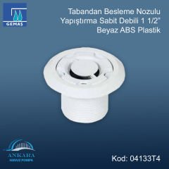 Tabandan Besleme Nozulu - Sabit Debili - Aynısı, AD