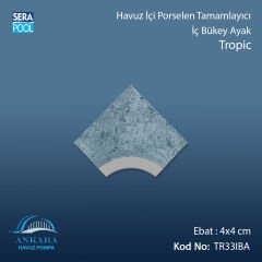 Tropic 4x4 cm İç Bükey Ayak