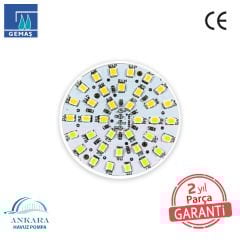 Tek Renkli 36 SMD LED Ampul - Turkuvaz