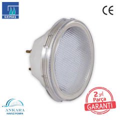 Rainbow PAR38 72 SMD LED RGB Ampul - Merkezi Entegreli - 8W