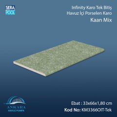 Kaan Mix 33x66x1,80 cm Infinity Kaymaz Karo Tek Bitiş
