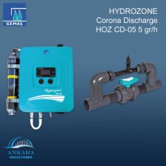 HYDROZONE Corona Discharge Ozon Jeneratörü HOZ CD-15, 15 gr/h*