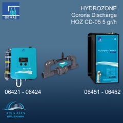 HYDROZONE Corona Discharge Ozon Jeneratörü HOZ CD-15, 15 gr/h*